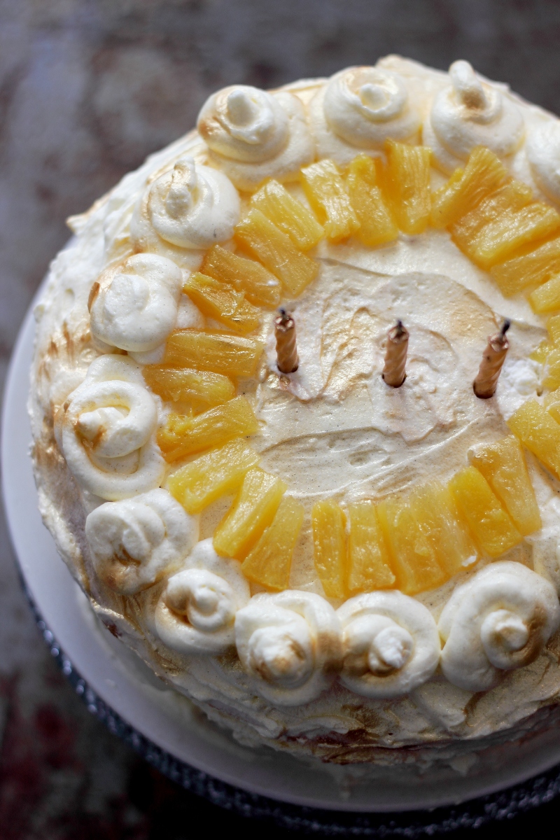 For Love of the Table: A Fresh Take on an Old Favorite--Fresh Pineapple  Upside-Down Cake
