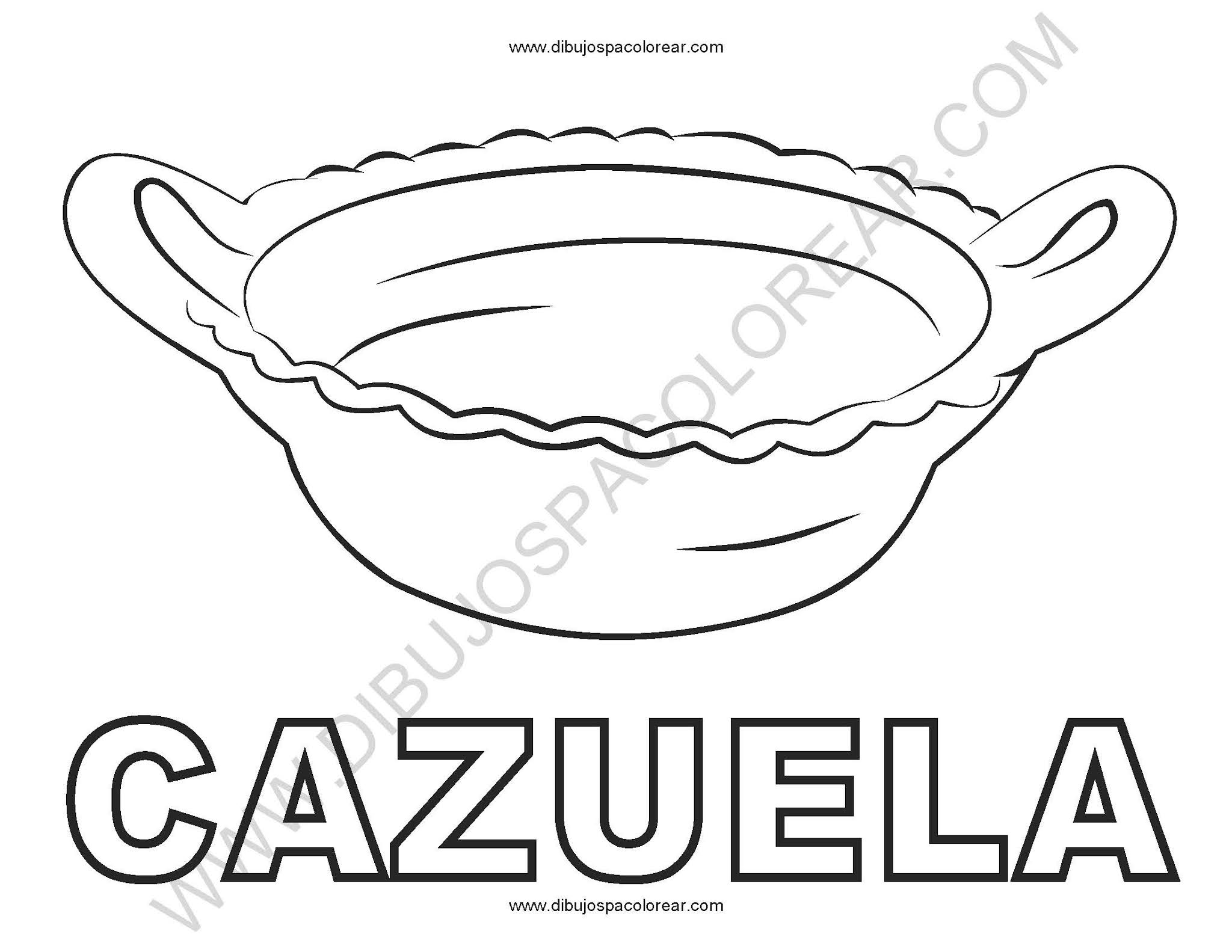 Detalle 39+ imagen dibujos de cazuelas