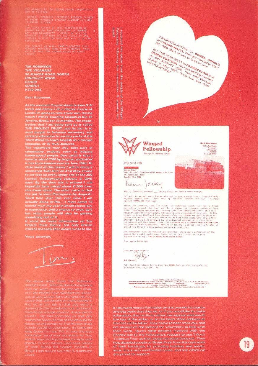 Queen Fan Club Magazines Pdfs Queen Fan Club Magazines Pdfs