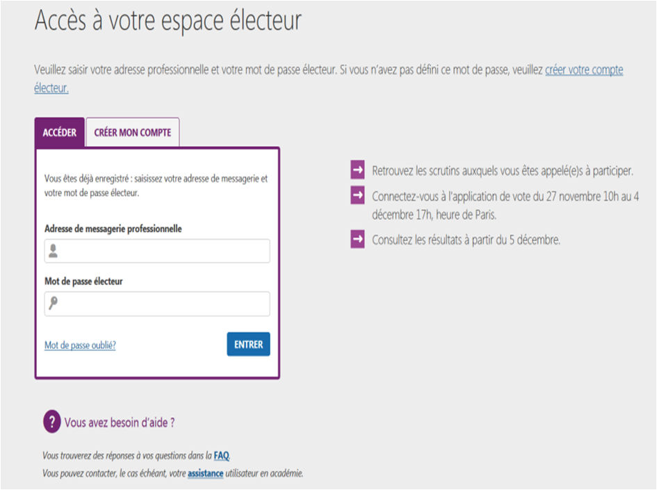 Le Blog du SGENCFDT du MAROC Voter aux élections de l'Education