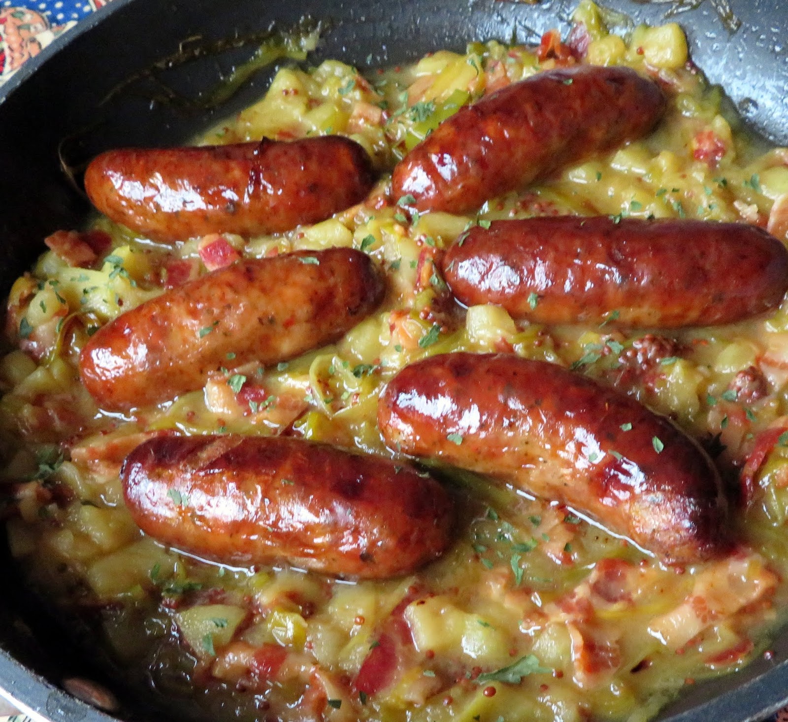 Braised Sausages with an Apple Gravy The English Kitchen