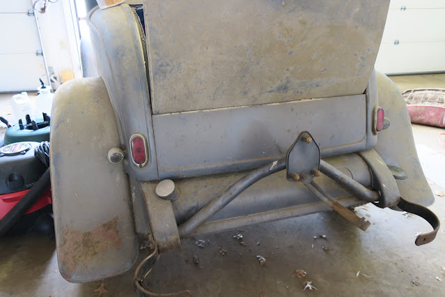 1932 Ford Coupe Rear Spreader Bar for Spare Tire