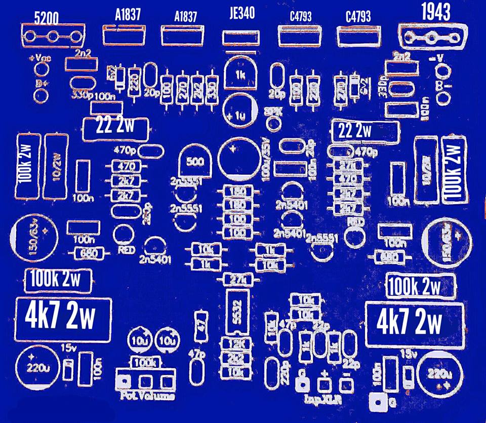 Aksesoris 20 Pcb Driver Power Axl Simple Dan Minimalis, Skema Pcb
