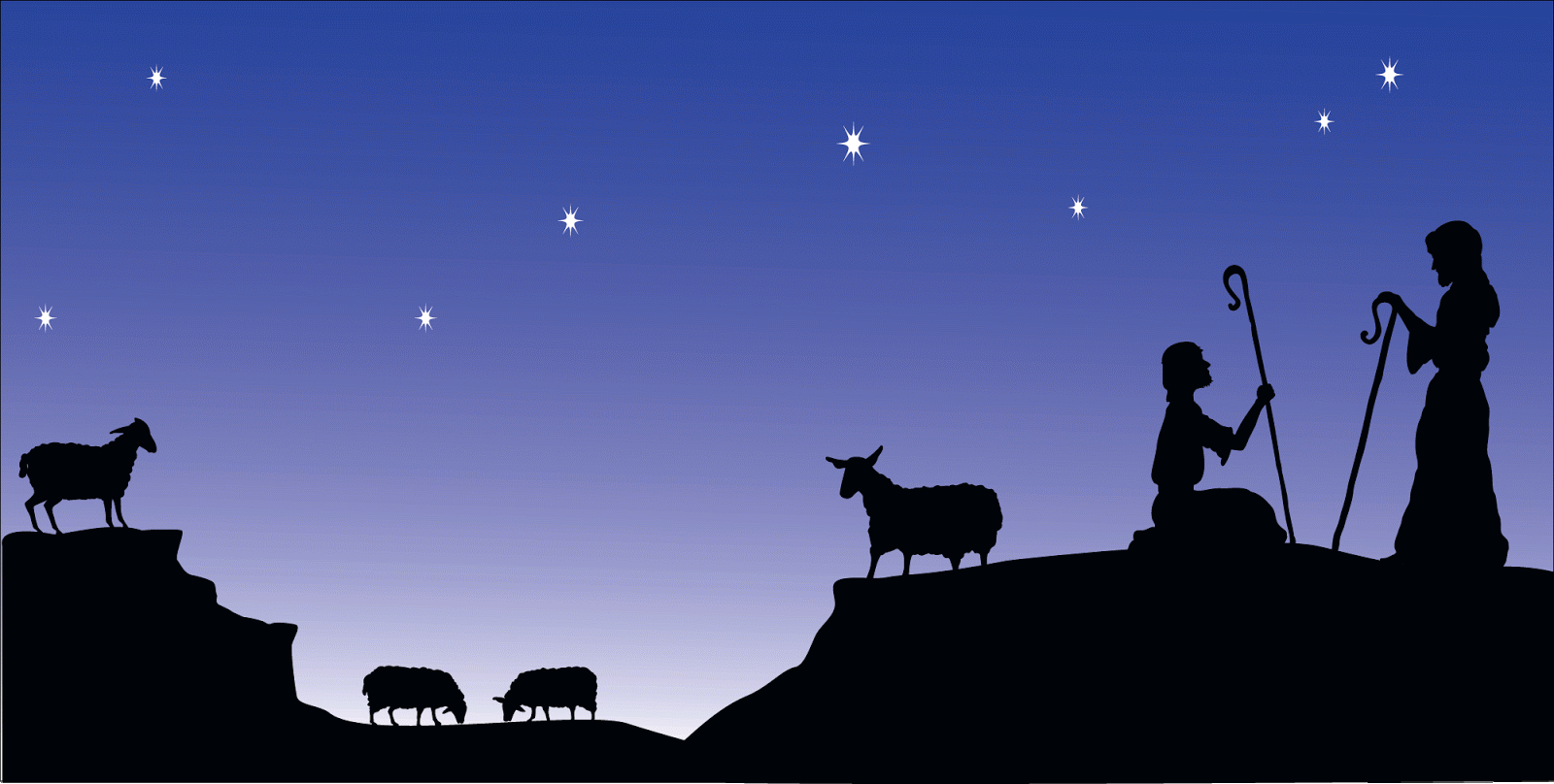 Пастух на звездном небе. Рождество с пастухами. Пастух силуэт. Силуэт Пастухов. Пастух ночью.