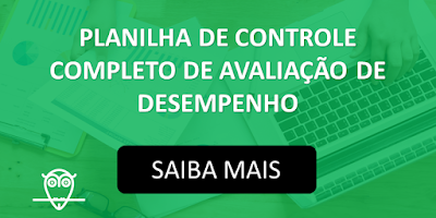 Planilha de Controle Completo de Avaliação de Desempenho em Excel