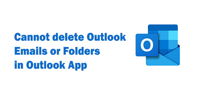 No se pueden eliminar los correos electrónicos de Outlook Outlook