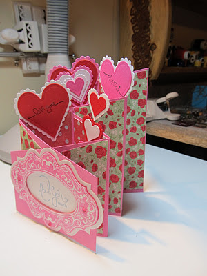 Calla Lily Studio Blog: 3 D Valentine Card