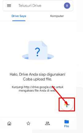 Cara mengumpulkan tugas di google drive