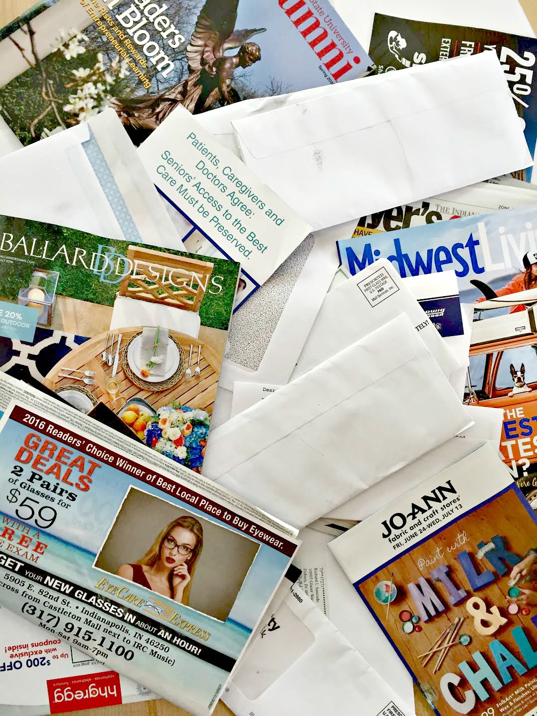 how to stop junk mail from coming in the house