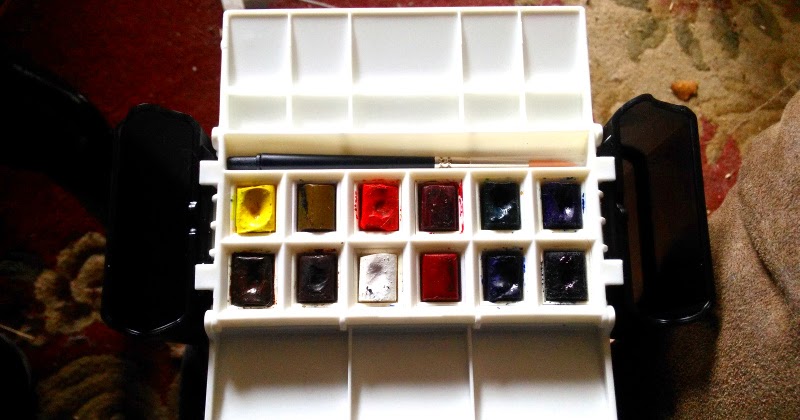 Rob's Art Supply Reviews: Portable Painter Watercolor Palette and Tikky  Mechanical Pencil