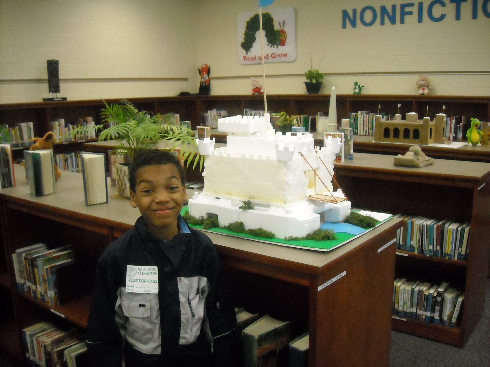 Sugar cube christmas castle