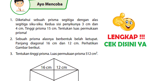 Jawaban Matematika Kelas 8 Halaman 111 Berkas Jawaban