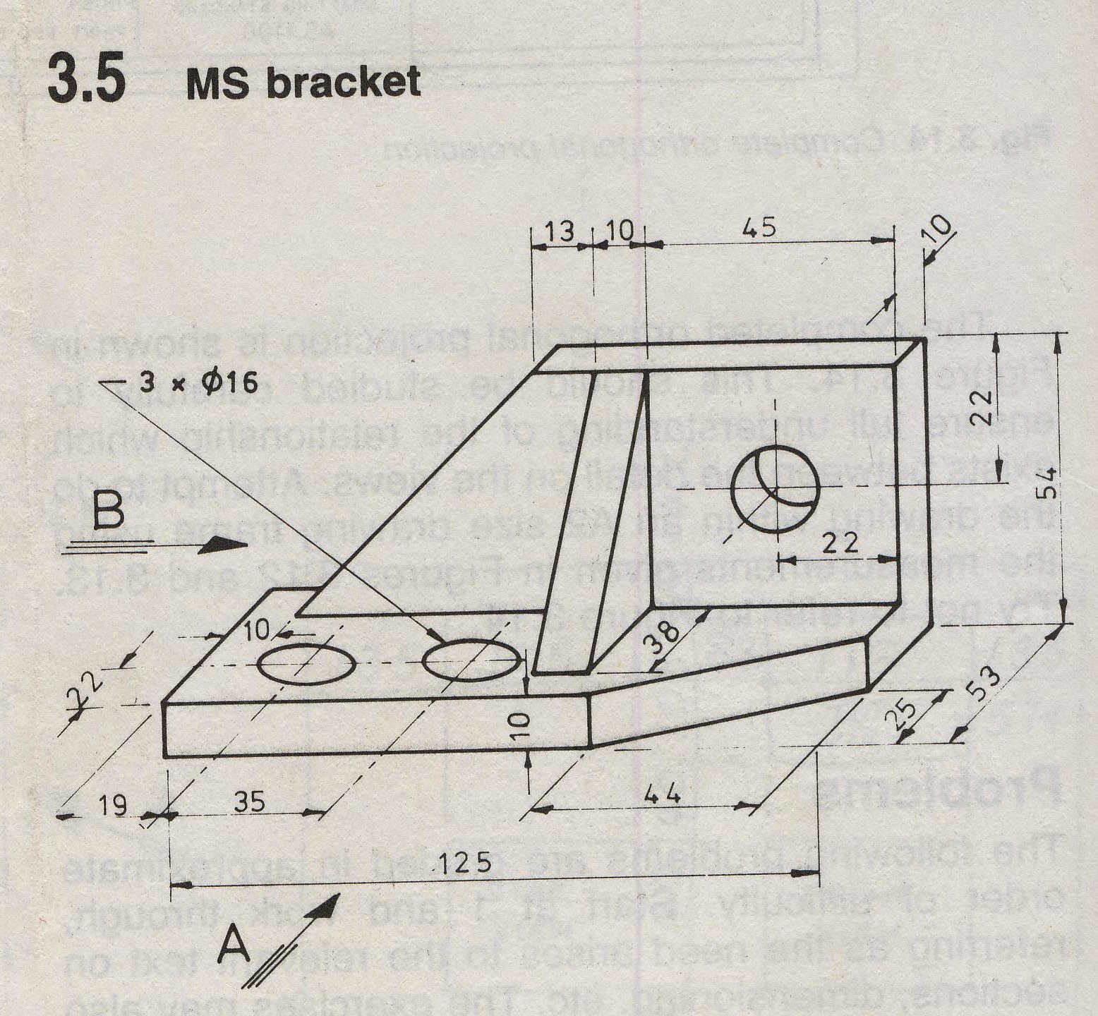 Soal gambar teknik mesin Soal gambar teknik mesin
