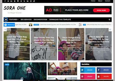 Sora One Responsive theme Sora One Responsive theme