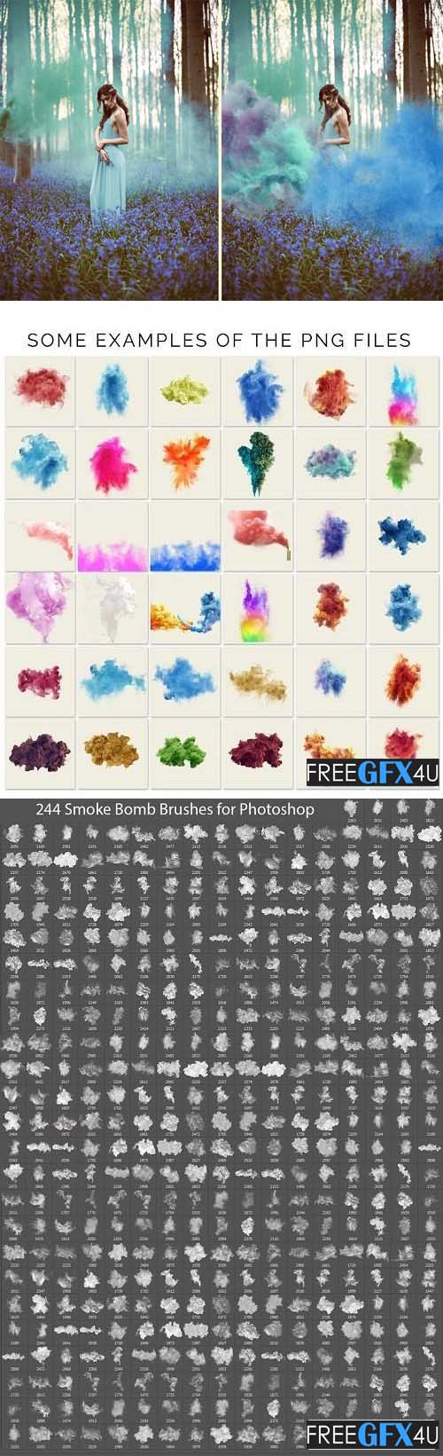 160 Smoke Bomb Overlays