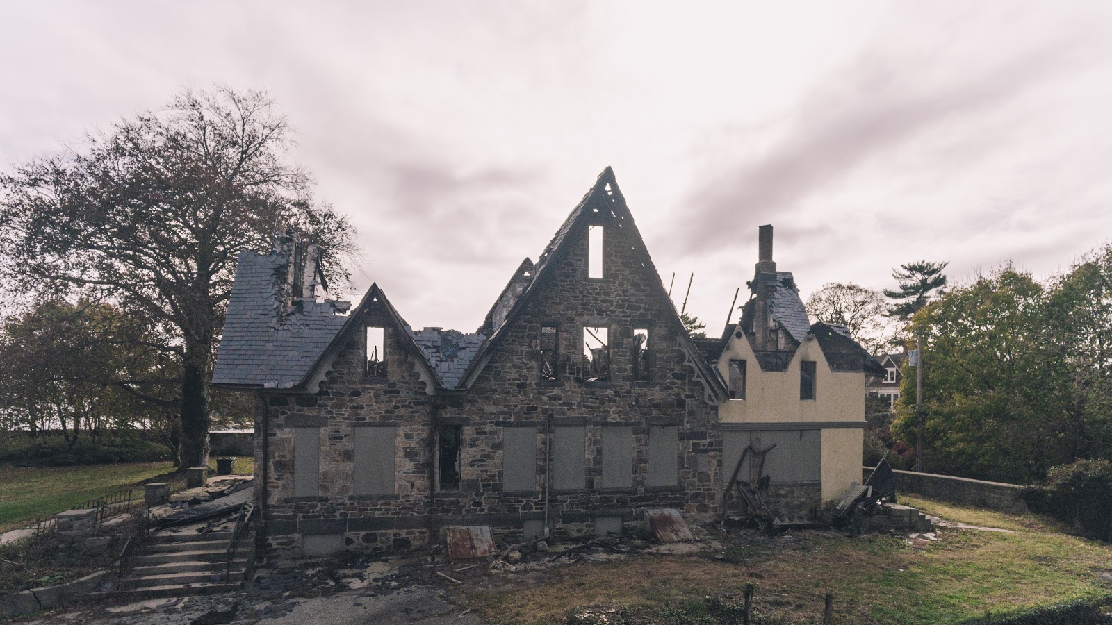 Wildcliff Mansion (Cyrus Lawton House) Revisit on Anniversary of Fire