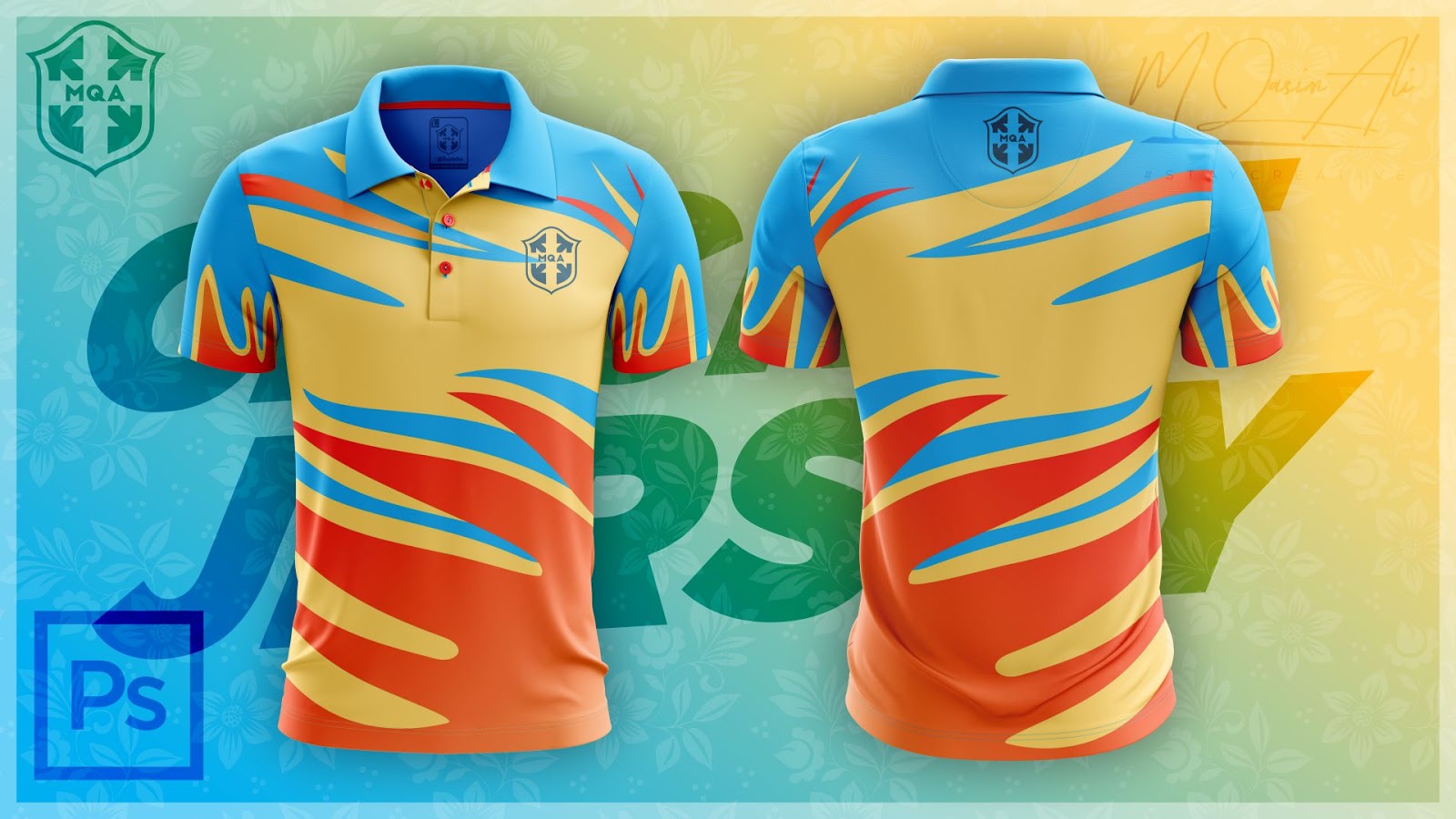 1378+ Cricket Jersey Mockup Psd Free Download Yellow Images Object Mockups