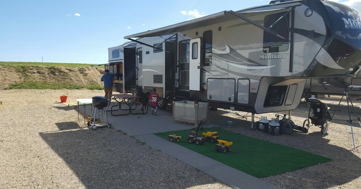 Our Rambling Road Mountain View RV Park in Wheatland, Wyoming