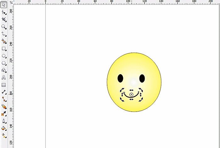 MEMBUAT SIMPLE SMILEY DENGAN COREL DRAW X5
