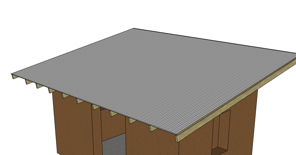 TBrick Shed Preliminary Roof Design