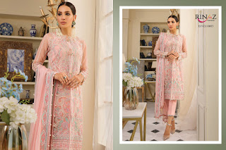 Rinaz Fashion gulal Georgette Pakistani Suits Wholesaler