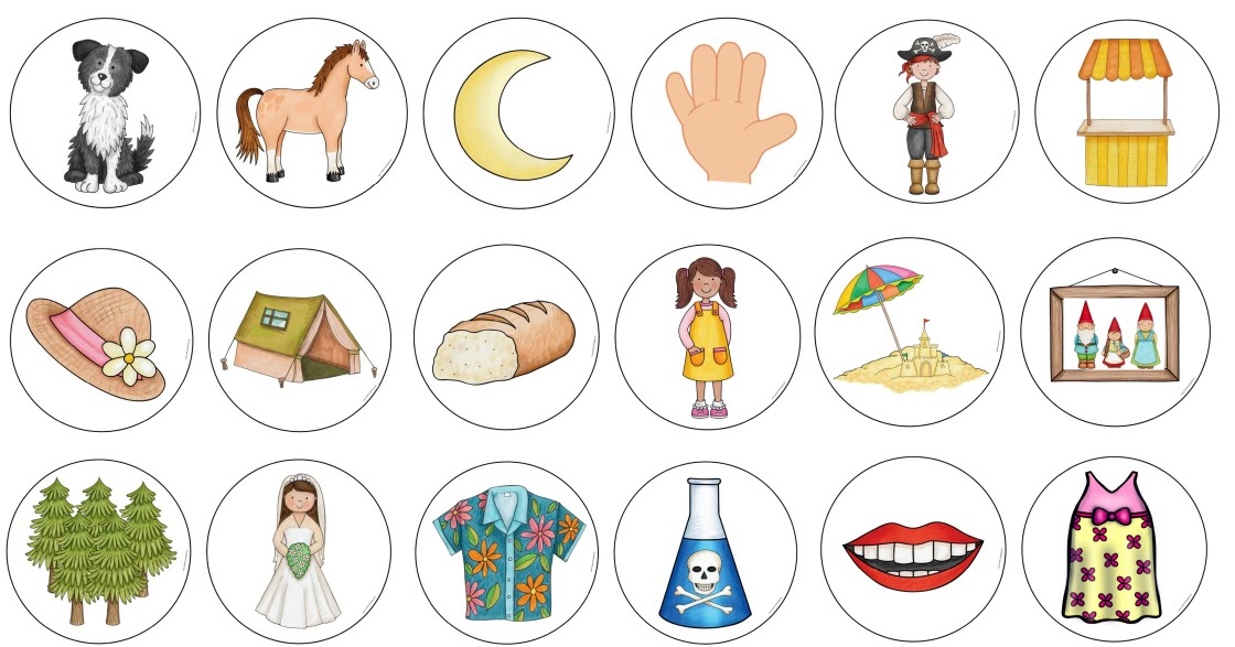 Ideenreise: Bildkarten "Auslautverhärtung" (Set 1)