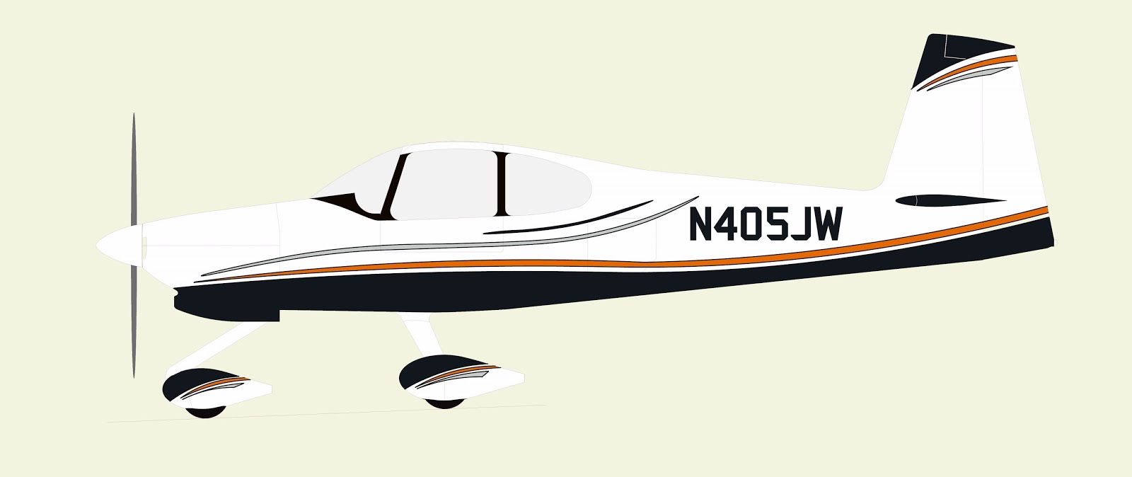 Operation "RV10" Registration Number & Paint Scheme