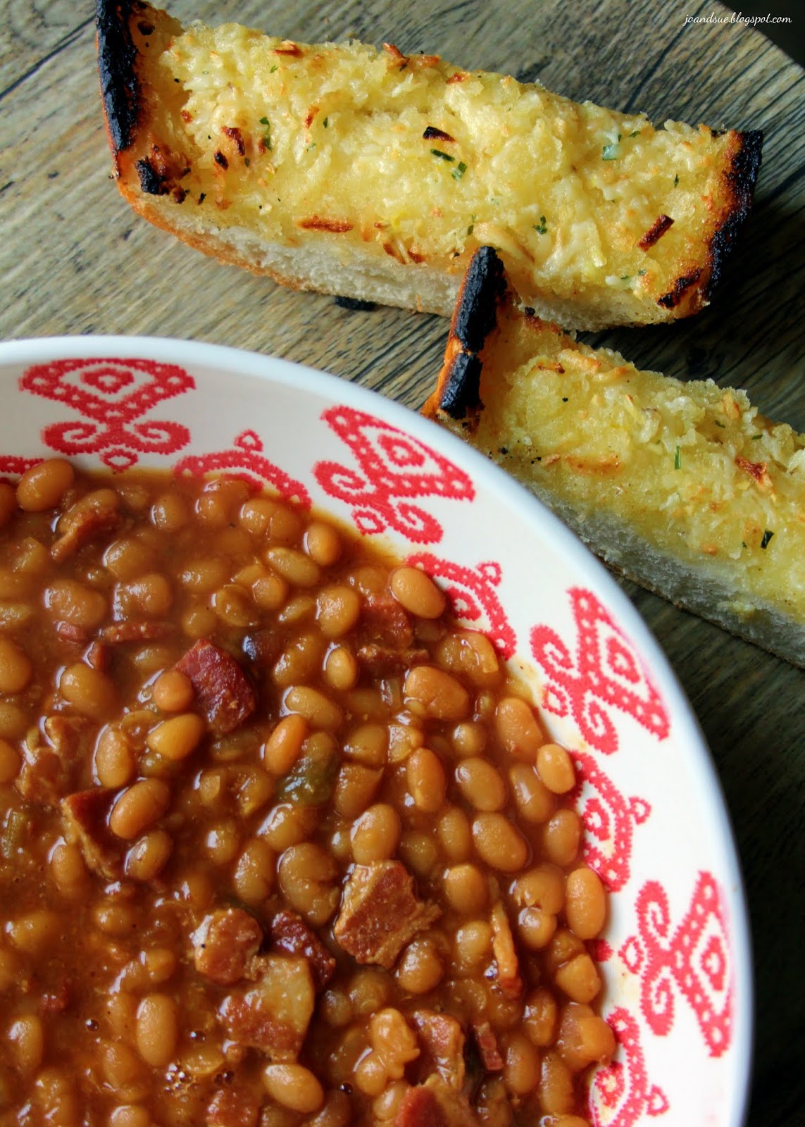 Jo and Sue Slow Cooker Beans With Bacon