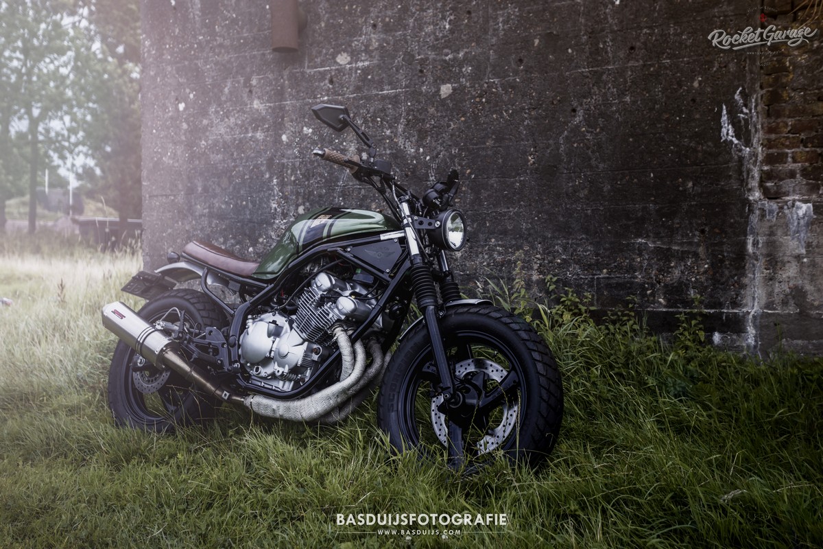 Скремблер мотоцикл xj600