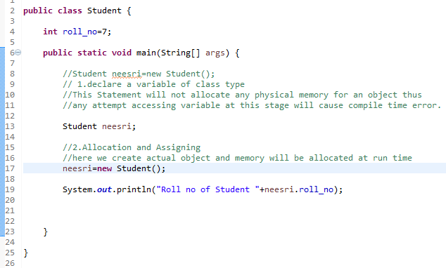 A Cup of JAVA Coffee with Neeraj Srivastava (NeeSri): Class & Object ...