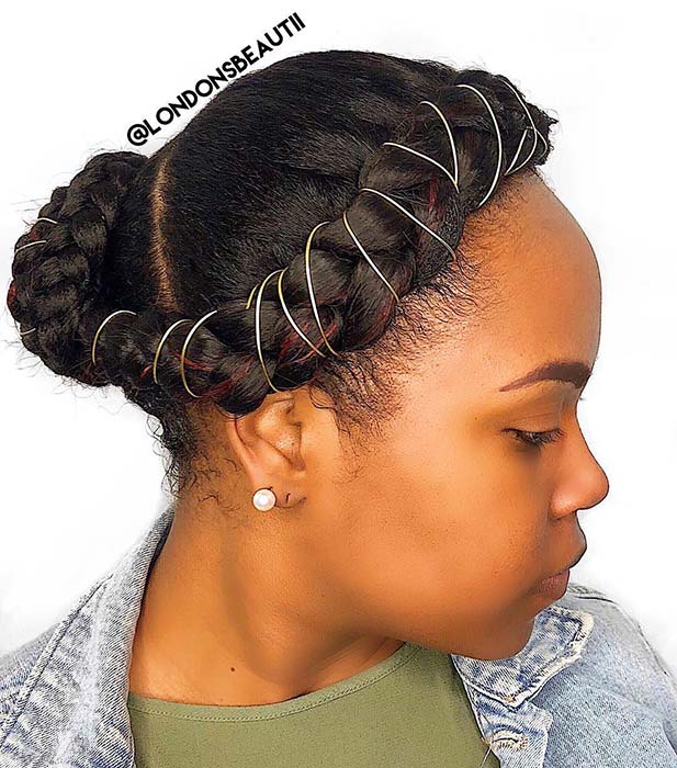 21 Unique Halo Braid Hairstyles Ponytails On Natural Hair To Copy