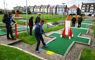 Arnold Palmer Crazy Golf in Skegness Arnold Palmer Crazy Golf in Skegness, Lincolnshire