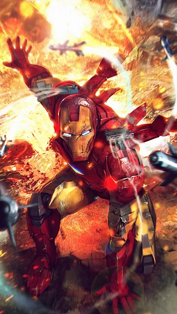 Ironman phone wallpaper hd