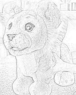 The Lion King Mighty Roar Simba Plush Toy coloring pages coloring.filminspector.com