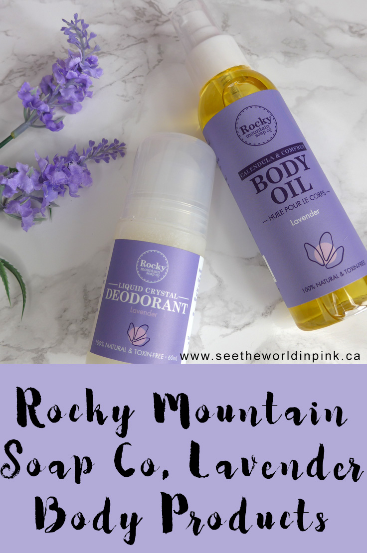 Skincare Sunday Rocky Mountain Soap Co. Lavender Body Care Products