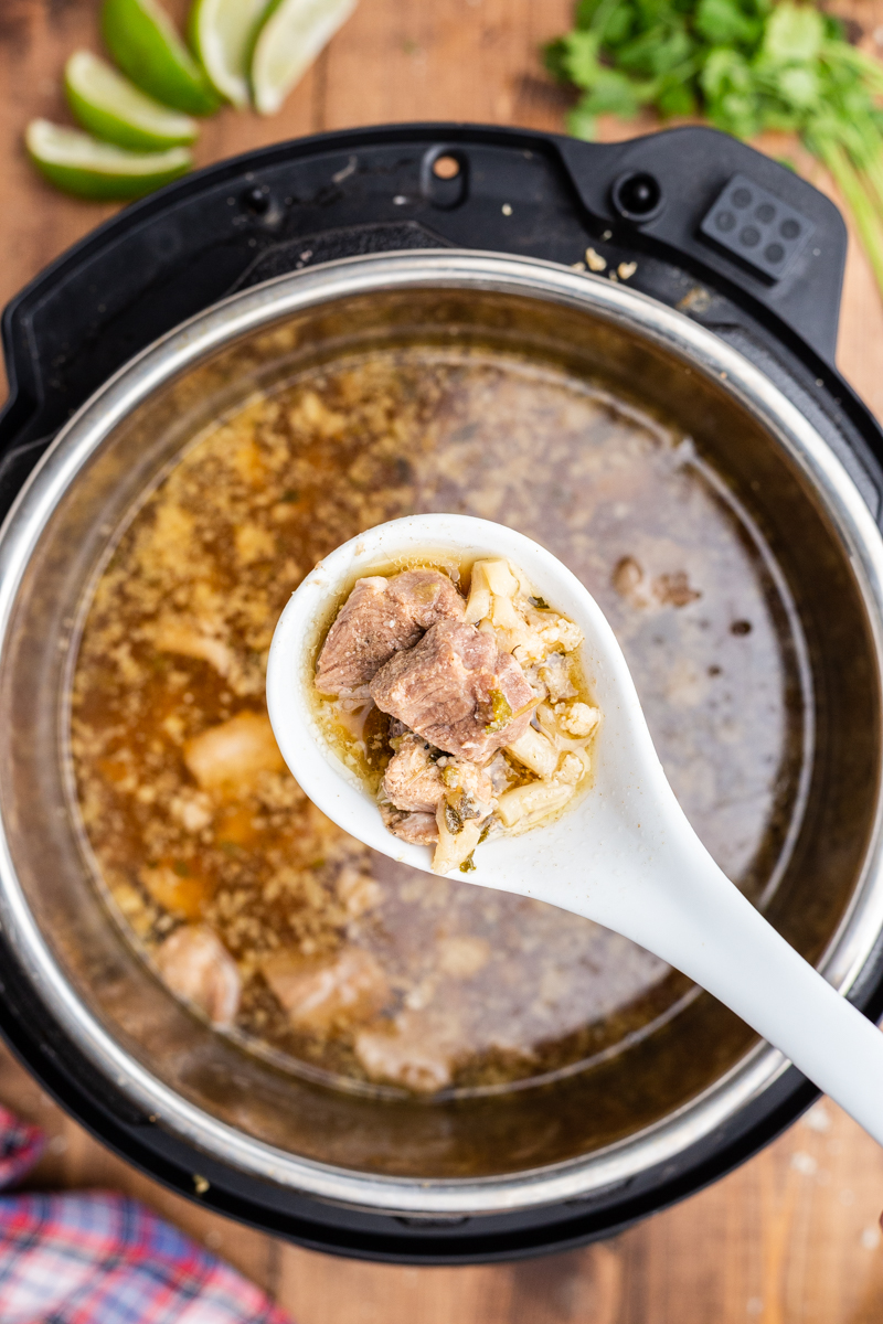 Keto Pork Pozole Verde (Slow Cooker and Instant Pot) Bobbi's Kozy Kitchen