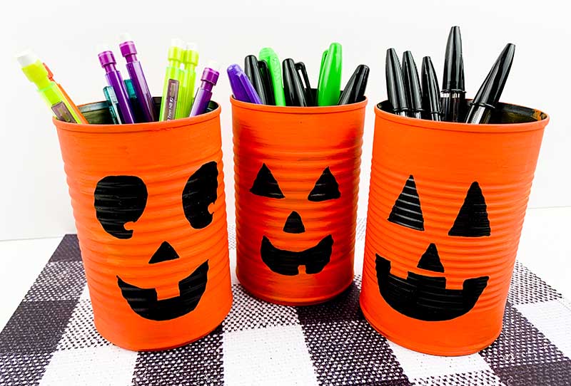 Easy Recycled Halloween Containers Perfect for Organizing Sunny Day