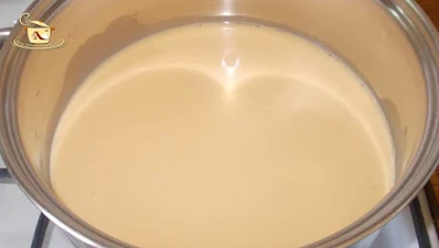 Crema de vanilie etapa 3