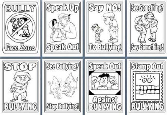 Anti Bullying Coloring Pages 2 - Printable Bullying Coloring Pages Bullying Activities Anti Bullying Posters Anti Bullying Activities 