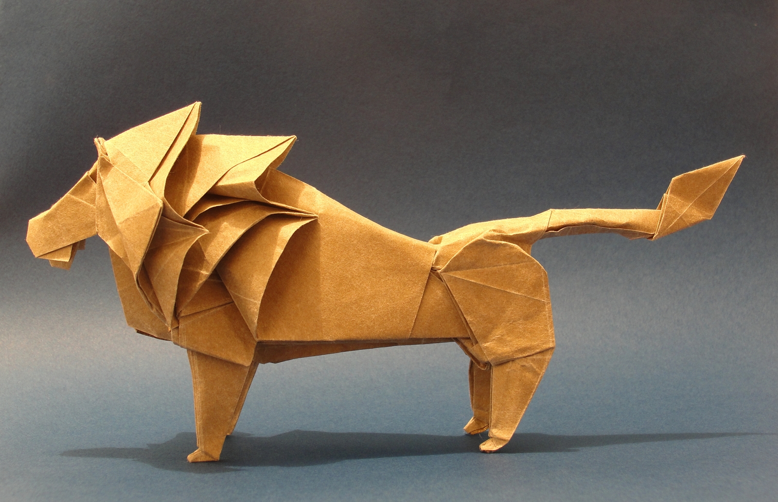 Tibubu Origami Lion Hideo Komatsu