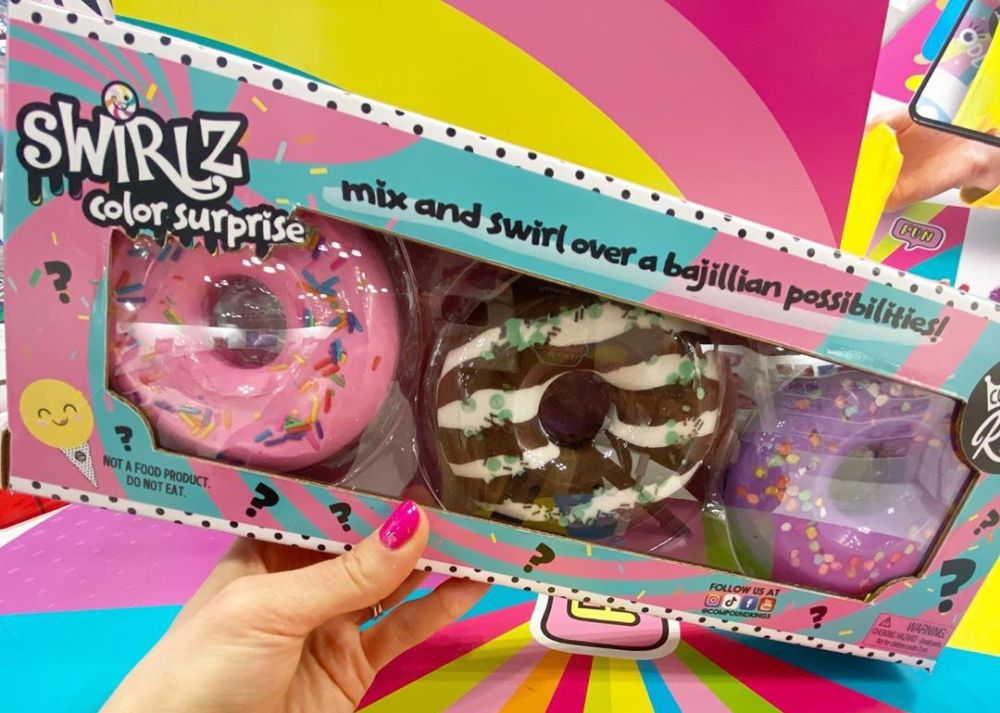 Swiriz Color Surprise Пончики со слаймом Swiriz Color Surprise новинки игрушек 2020