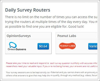 Ysense - Daily Survey Routers (surveys work from home)