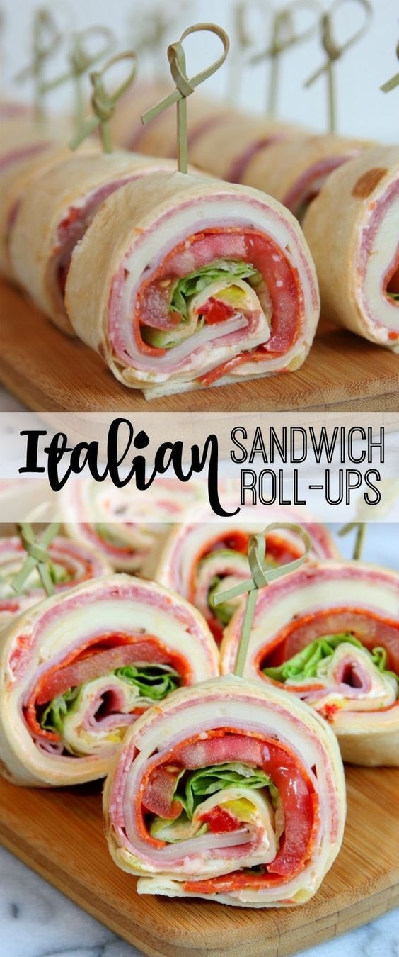 Italian Sandwich RollUps Paris Foodies