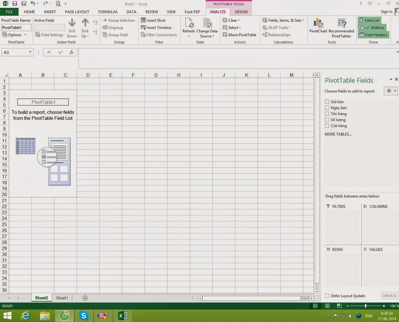 pivot table tool pivot table tool
