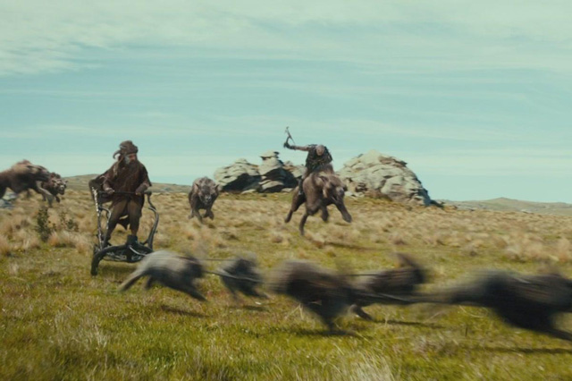 Radagast Rabbit Sled 426x640 After They Were Who: SYLVESTER MCCOY in The Hobbit - Warped Factor - Words in the Key of Geek.