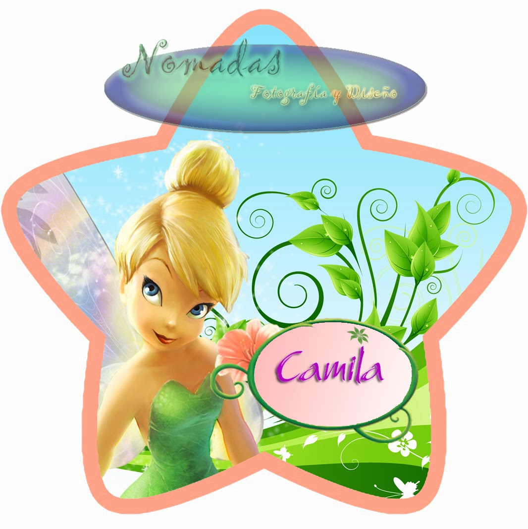 Diseño y Fotografía Stickers de Tinkerbell