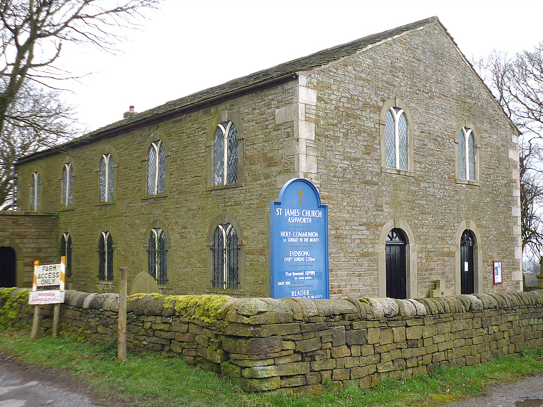 Around Bamford St James' Chapel, Chapel Lane Near Rochdale, Greater