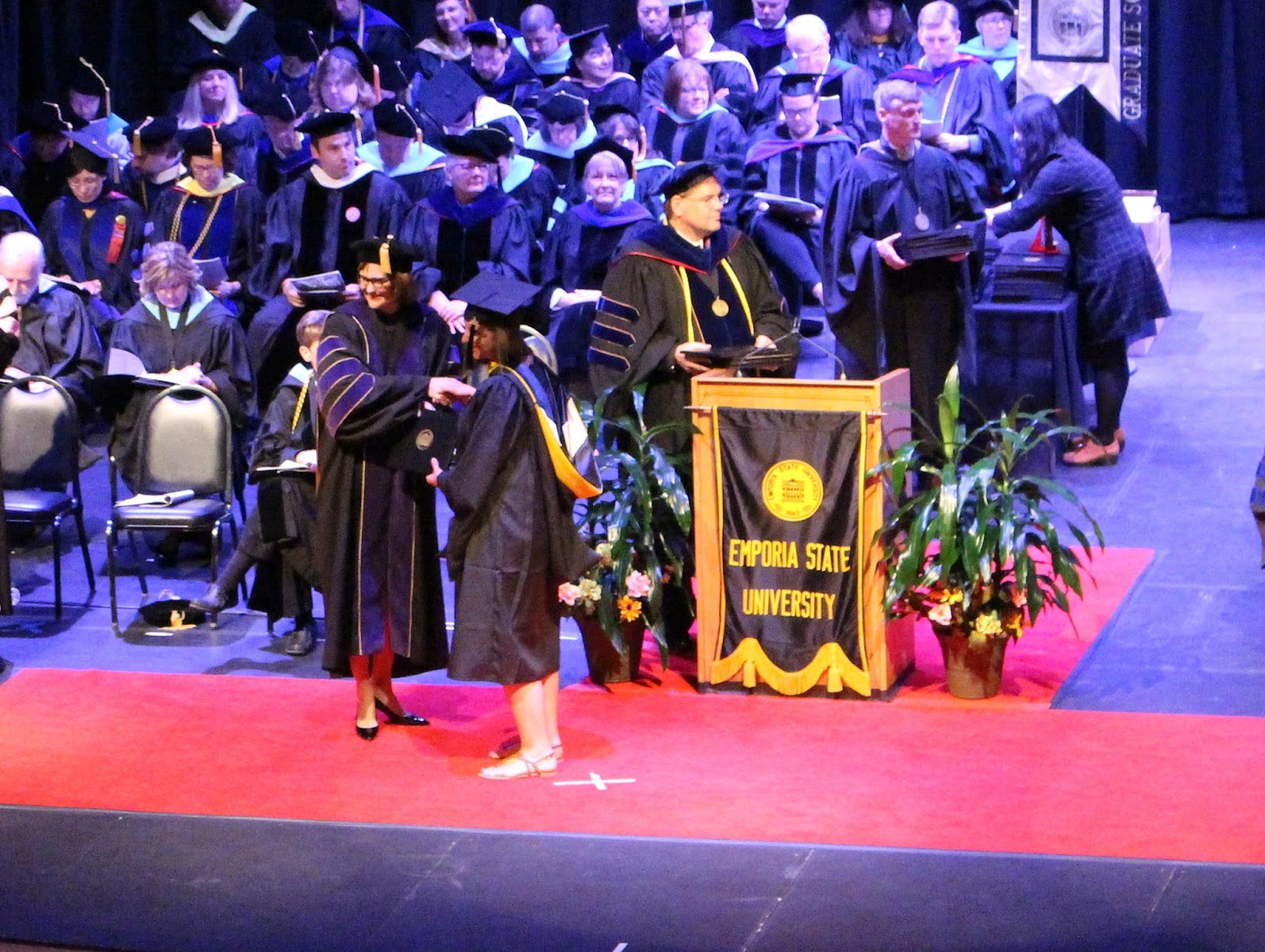 Perfectly Organized Chaos: ESU Graduation