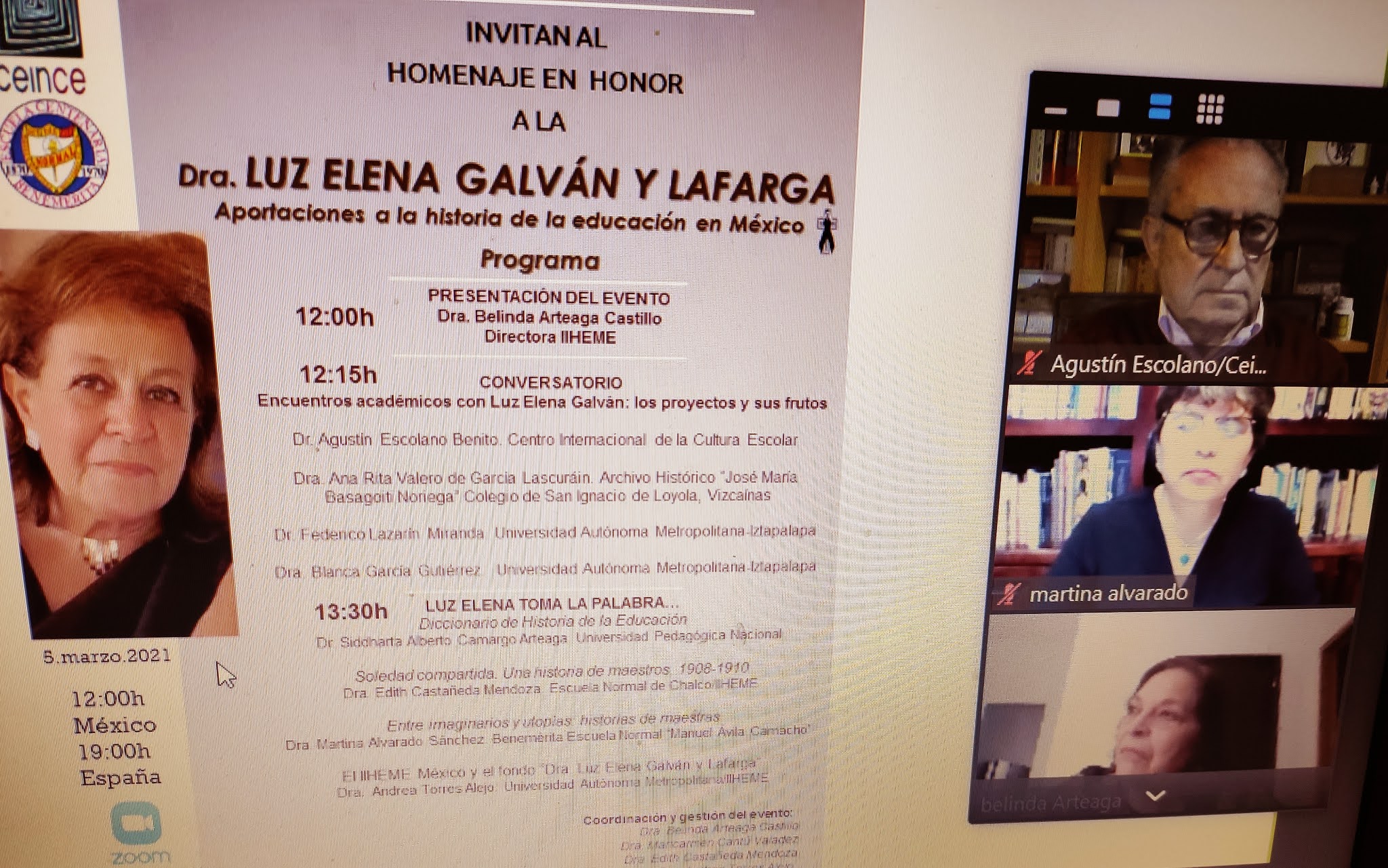 Luz Elena Galván Lafarga, in memoriam Luz Elena Galván Lafarga, in memoriam