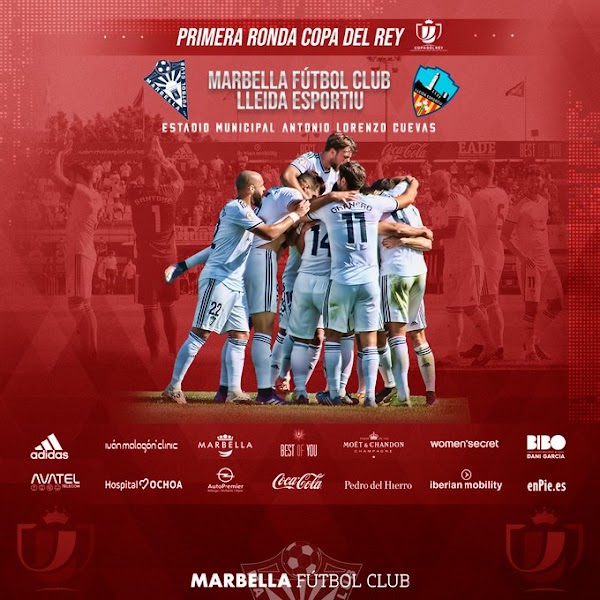 El Marbella FC se medirá al Lleida Esportiu en Copa del Rey